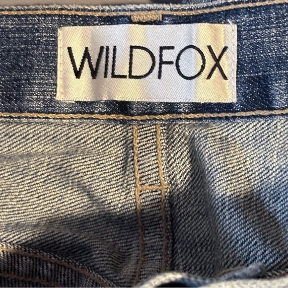 Revolve Wildfox Couture Lola Oversized Boyfriend Jeans in Hideout Size 26 - Picture 7 of 14